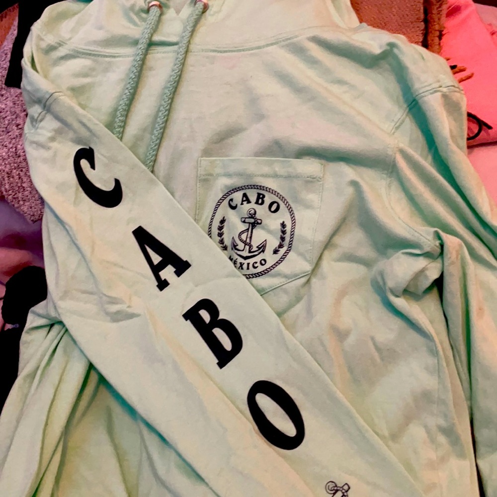 Turquoise top from Cabo, Mexico. Brand new size large.